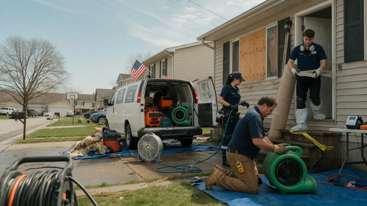 Water Damage Restoration in Faulkton, SD near me